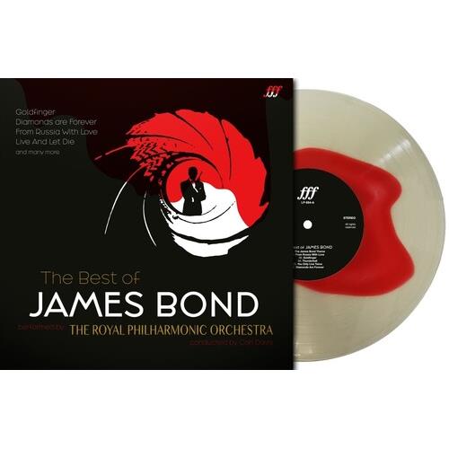 The Best Of James Bond (Red In Natural Clear Vinyl) - Vinyl LP (Red/White)