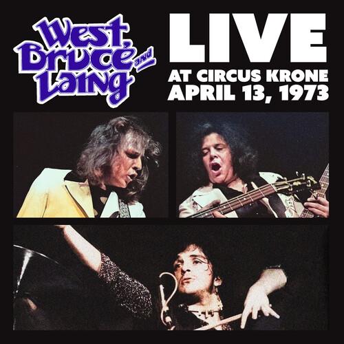 Live at Circus Krone, Frankfurt, Germany - April 13, 1973 - Clear Frosted Glass - Vinyl LP