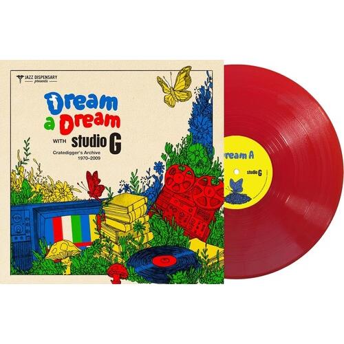 Jazz Dispensary Presents: Dream a Dream with Studio G (Various Artist) - Limited Edition Vinyl LP (Red)