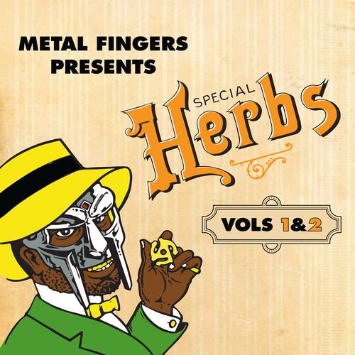Metal Fingers Presents: Special Herbs Vol. 1 & 2 - Orange - Vinyl LP (Orange/Yellow)