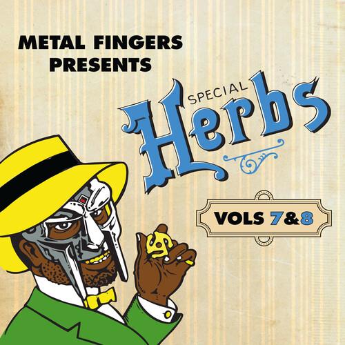 Metal Fingers Presents: Special Herbs Vol. 7 & 8 - Blue - Vinyl LP (Blue)