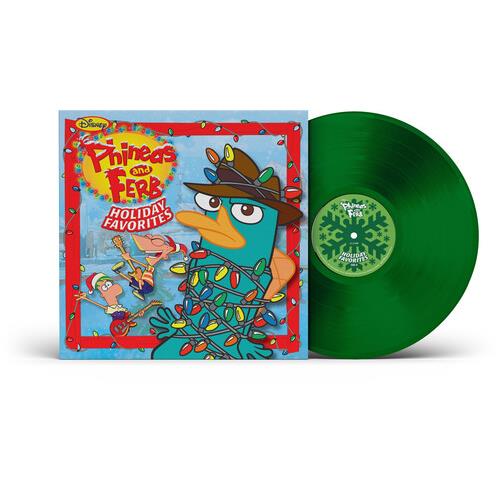Phineas And Ferb: Holiday Favorites (Various Artists) - Vinyl LP (Green)
