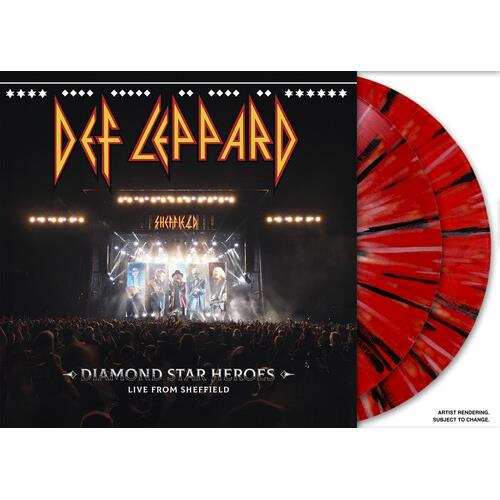 Diamond Star Heroes: Live From Sheffield - Limited Edition Vinyl LP (Black/Red/White)