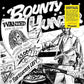 Black and white illustrated album cover featuring a wanted poster and a man holding a guitar