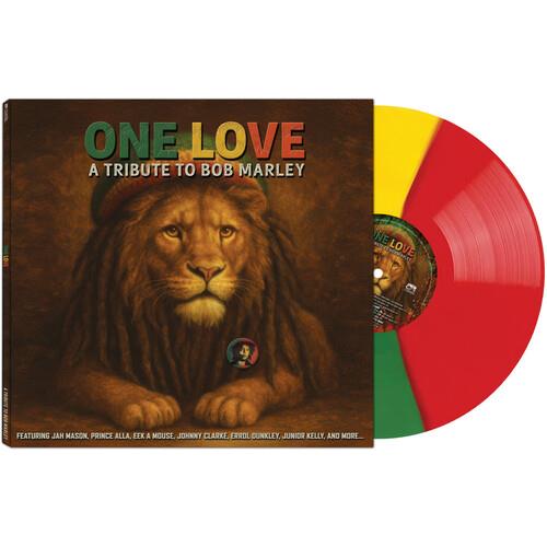 One Love: A Tribute To Bob Marley (Various Artists) - Vinyl LP (Red/Yellow/Green)