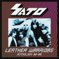 Leather Warriors - Anthology 82/86 - Pink/Black Splatter - Limited Edition Vinyl LP (Pink/Black)