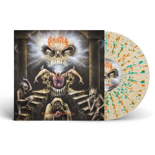 Diabolical Summoning - Natural Turquoise-Green-Orange - Limited Edition Vinyl LP (Green/Orange)