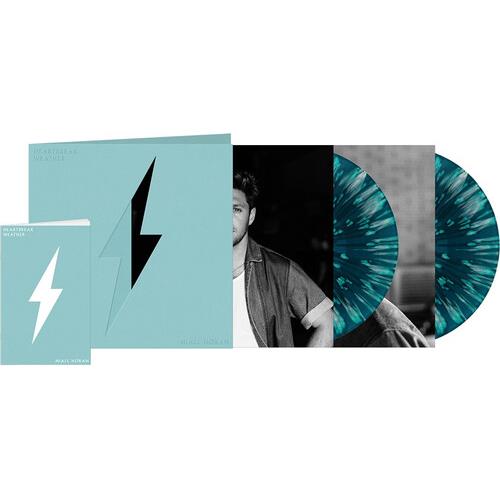 Heartbreak Weather: 5 Year Anniversary - Limited Deluxe Sea Blue & White Splatter Colored Vinyl - Limited Edition Vinyl LP (Blue/White)