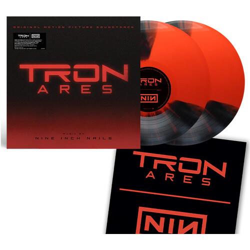 Tron: Ares (Original Soundtrack) - Limited Red & Black Marble Colored Vinyl - Limited Edition Vinyl LP (Red/Black)