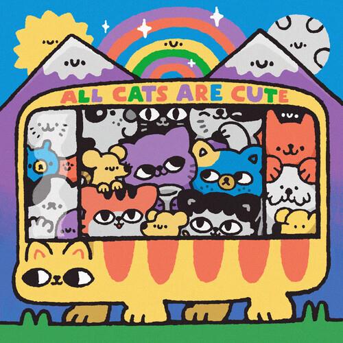 All Cats Are Cute - Blue - Vinyl LP (Blue)