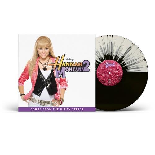 Hannah Montana 2 (Original Soundtrack) (Splatter) - Vinyl LP (Black/White)