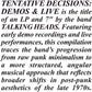 Tentative Decisions: Demos & Live - Vinyl LP