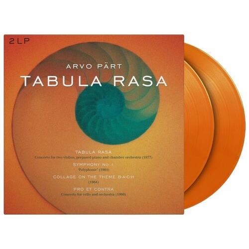 Tabula Rasa / Symphony 1 / Collage On A Theme B-A-C-H / Pro Et Contra - Ltd 180gm Orange Vinyl - Limited Edition Vinyl LP 180 Gram (Orange)