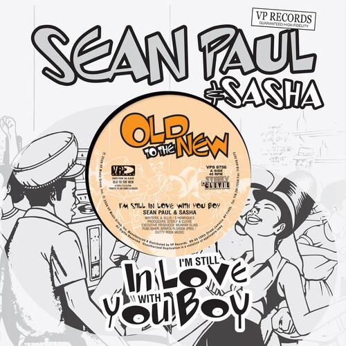 Black and white illustrated vinyl record cover featuring a sailor and a woman dancing