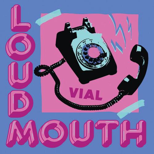 LOUDMOUTH (ICE BLUE WITH AQUA BLUE SPOKES VINYL) - Vinyl LP (Blue/Orange)
