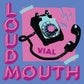 LOUDMOUTH (ICE BLUE WITH AQUA BLUE SPOKES VINYL) - Vinyl LP (Blue/Orange)