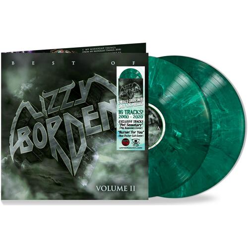 The Best of Lizzy Borden Vol 2 - Green - Limited Edition Vinyl LP (Green)