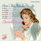 Vintage vinyl LP cover featuring a portrait of a woman with wavy hair holding a pen, with a tracklis