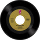 Black vinyl single with gold center label and stereo designation
