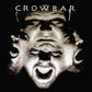 Black and white album cover featuring a distorted, screaming face with the band name in white text a