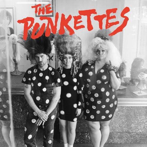 The Punkettes - ECO MIX CHERRY RED VINYL - 7-Inch Single (Red)