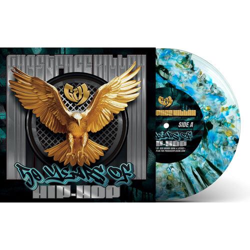50 Years Of Hip-Hop - Limited Deluxe Edition Blue Black & Yellow Lagoon Vinyl - Limited Edition 7-Inch Single (Blue/Black/Yellow)