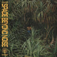 Vinyl LP cover featuring a person sitting amidst dense green tropical foliage