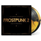 Black and gold vinyl record sleeve with gold foil lettering and a marbled gold and black disc