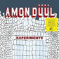 Vinyl LP cover with bold red and white lettering over a cracked mosaic pattern