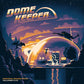 Vinyl LP cover art featuring a glowing dome shield with a character inside and flying creatures outs
