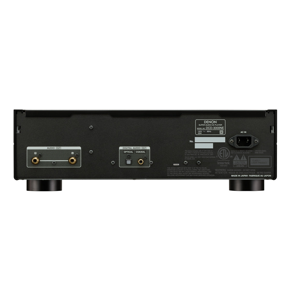 Denon DCD-3000NE SACD CD Player (Black)