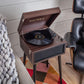 Victrola Liberty Bluetooth Record Player Stand with 3-Speed Turntable (Espresso)
