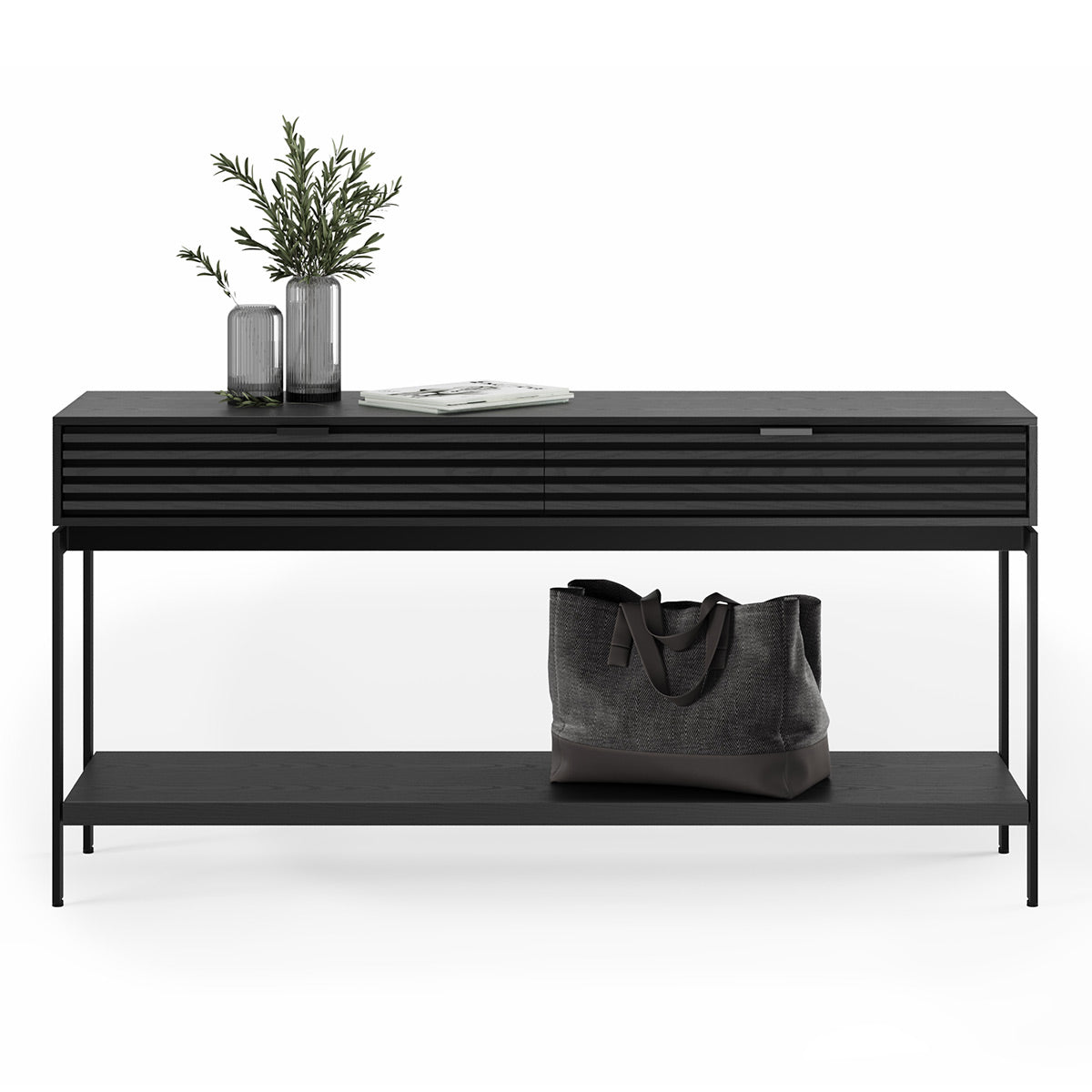 BDI Cora 1173 Console Table (Ebonized Ash)