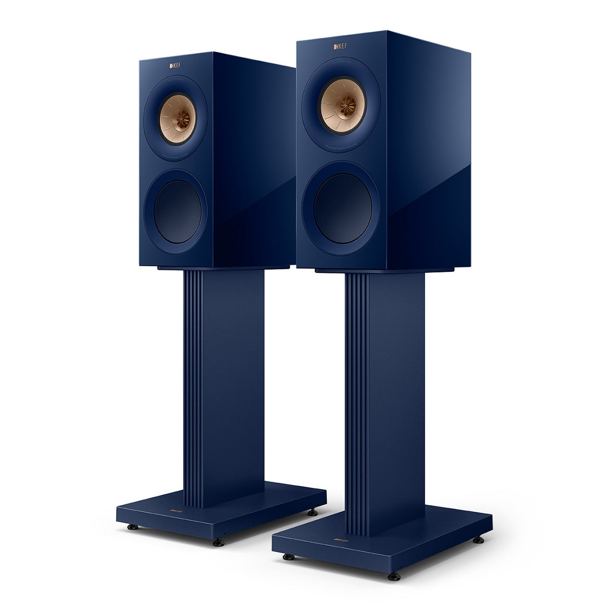 KEF R3 Meta Bookshelf Speaker - Pair (Gloss Indigo Limited Edition)