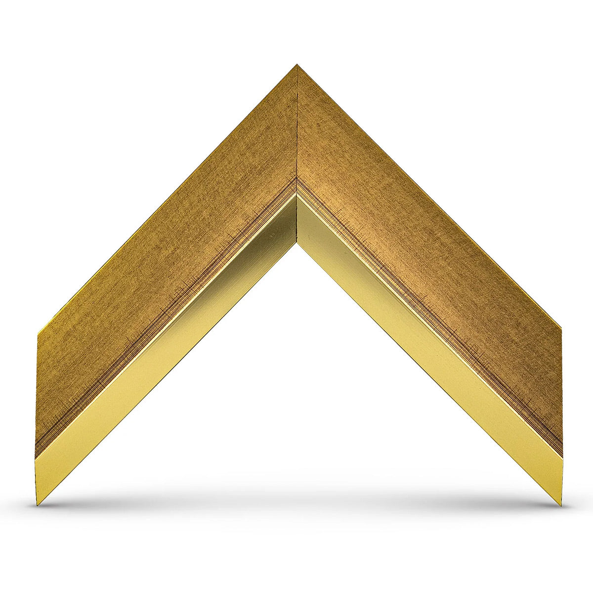 Deco TV Frames 50" Slim Frame for Samsung The Frame TV 2021-2024 (Modern Gold Leaf)