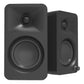 Kanto ORA Bluetooth Speakers Bundle with AudioQuest Jack Russell Subwoofer Cable - 4m (Black)