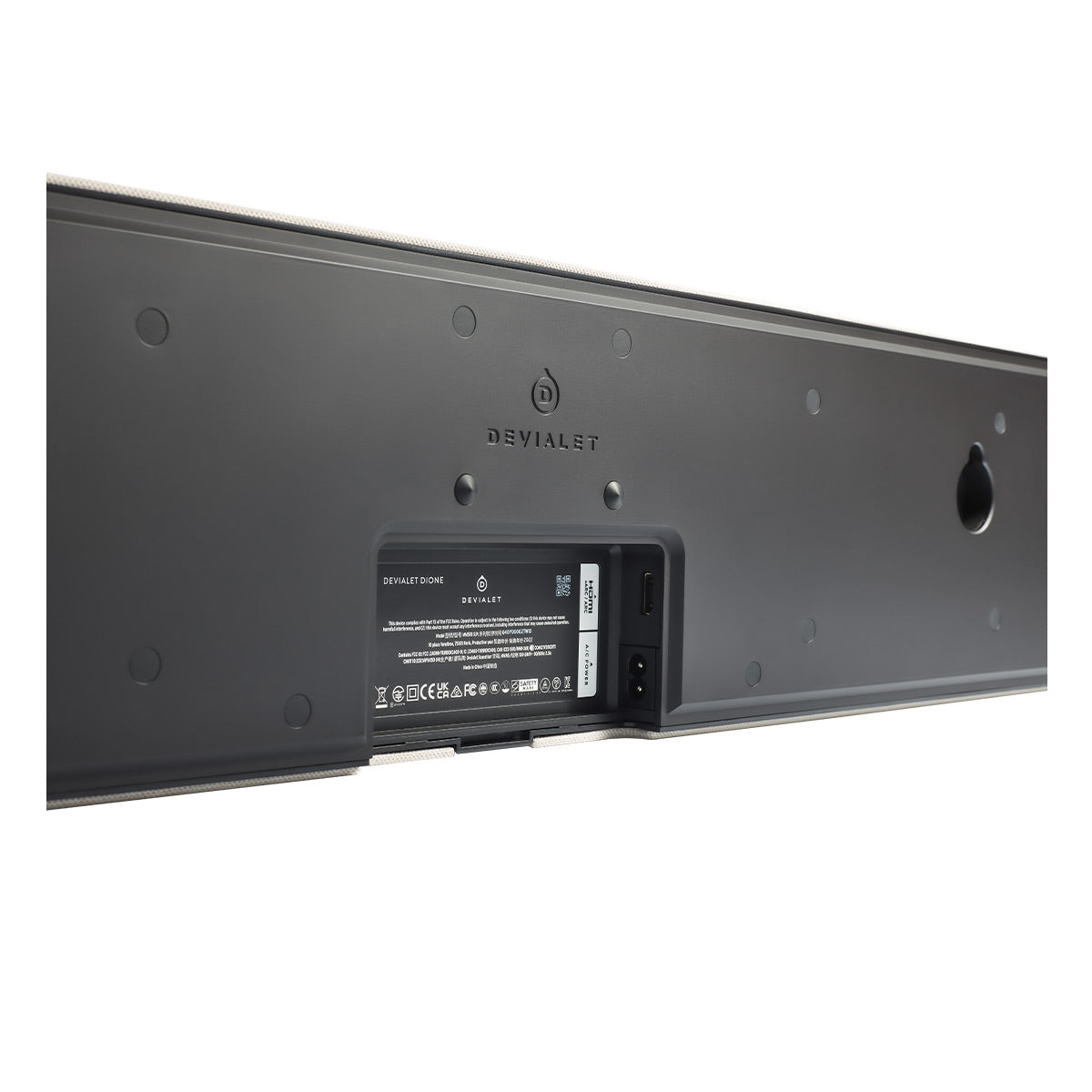 Devialet Dione Dolby Atmos Soundbar (Opera de Paris Edition) with Remote (Matte White)