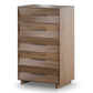 BDI KAVA Bedroom 9685 5-Drawer Chest (Walnut)