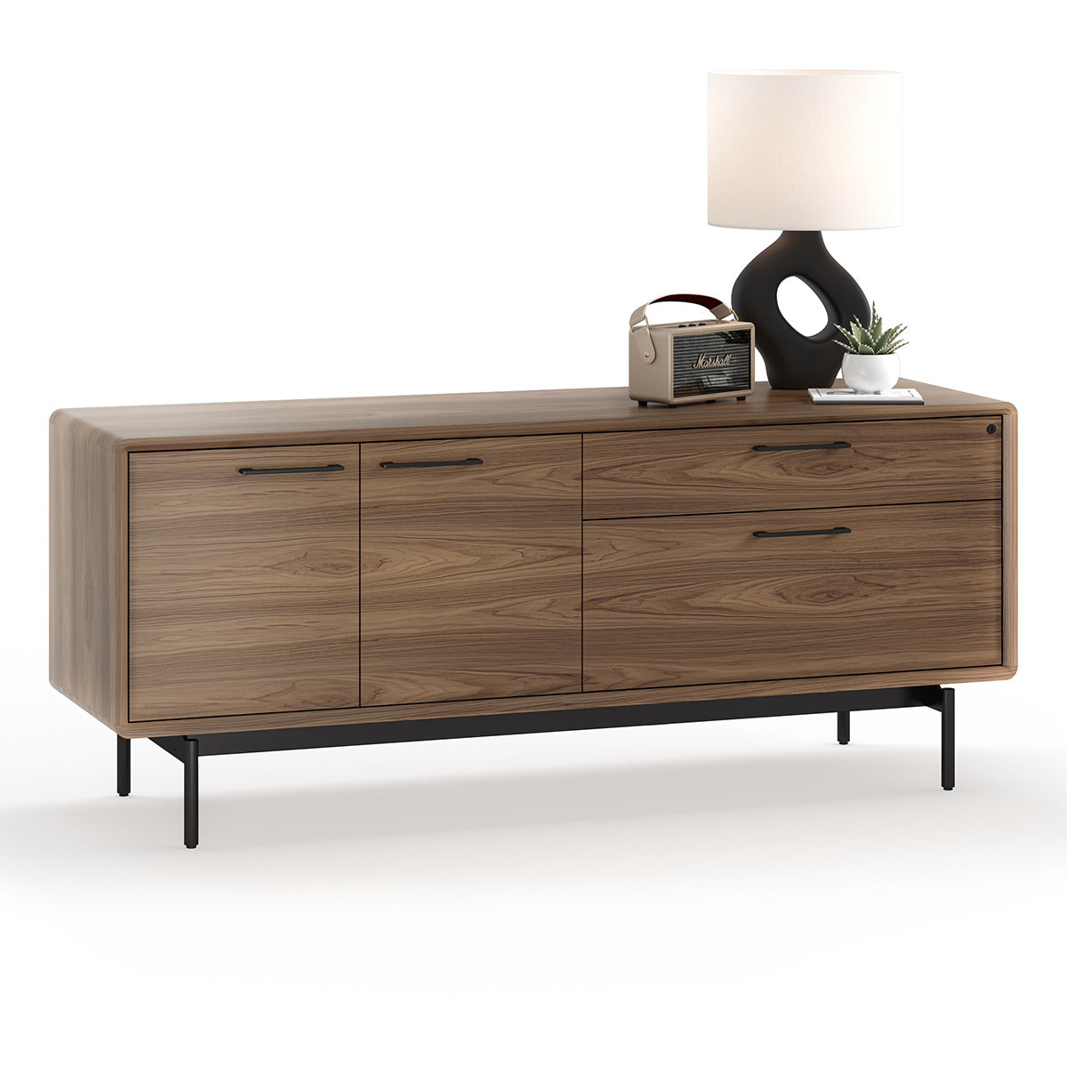 BDI LINQ 6829 Credenza (Natural Walnut)