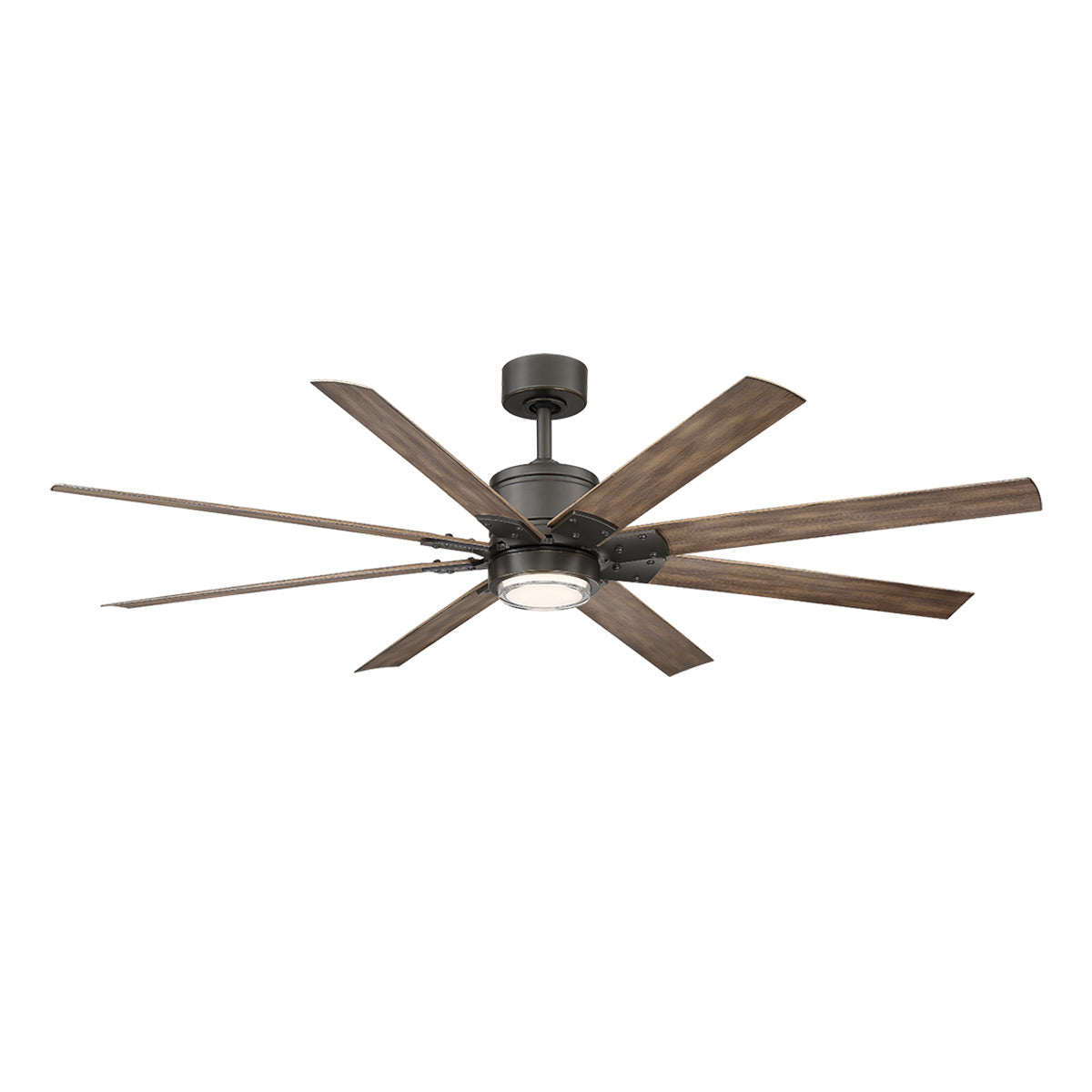 Modern Forms Renegade Smart Ceiling Fan - 66&rdquo; (Oil Rubbed Bronze/Barn Wood)