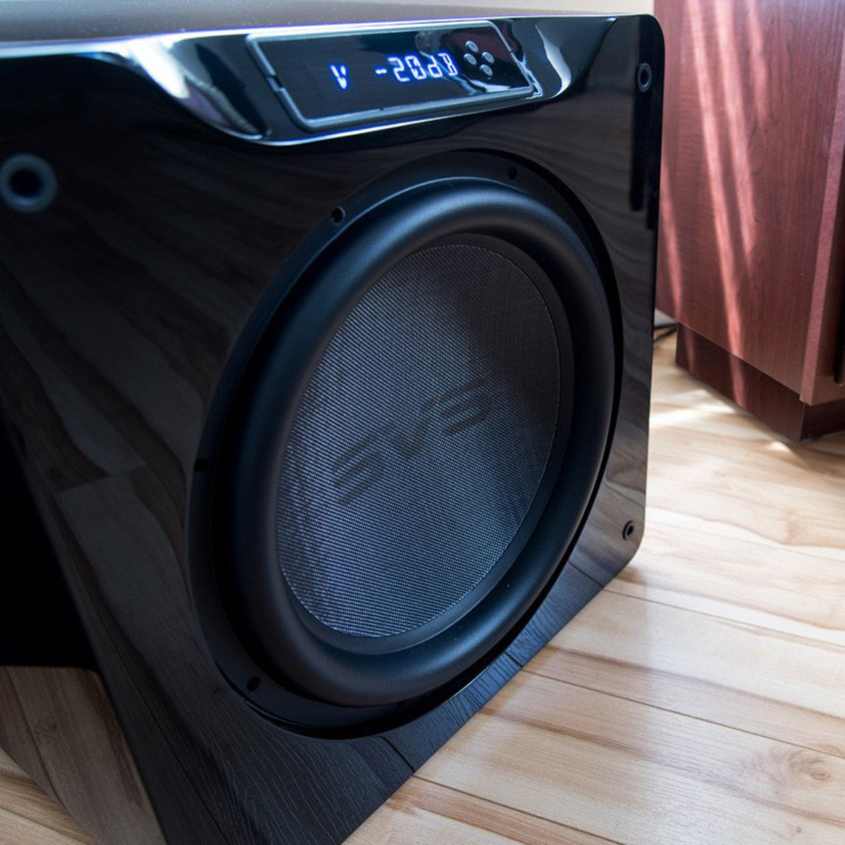 SVS SB16-Ultra 1500 Watt DSP Controlled 16" Subwoofers - Pair (Black Oak Veneer)