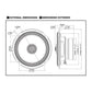 Alpine S2-S65 S-Series 6.5" 2-Way Coaxial Speakers - Pair