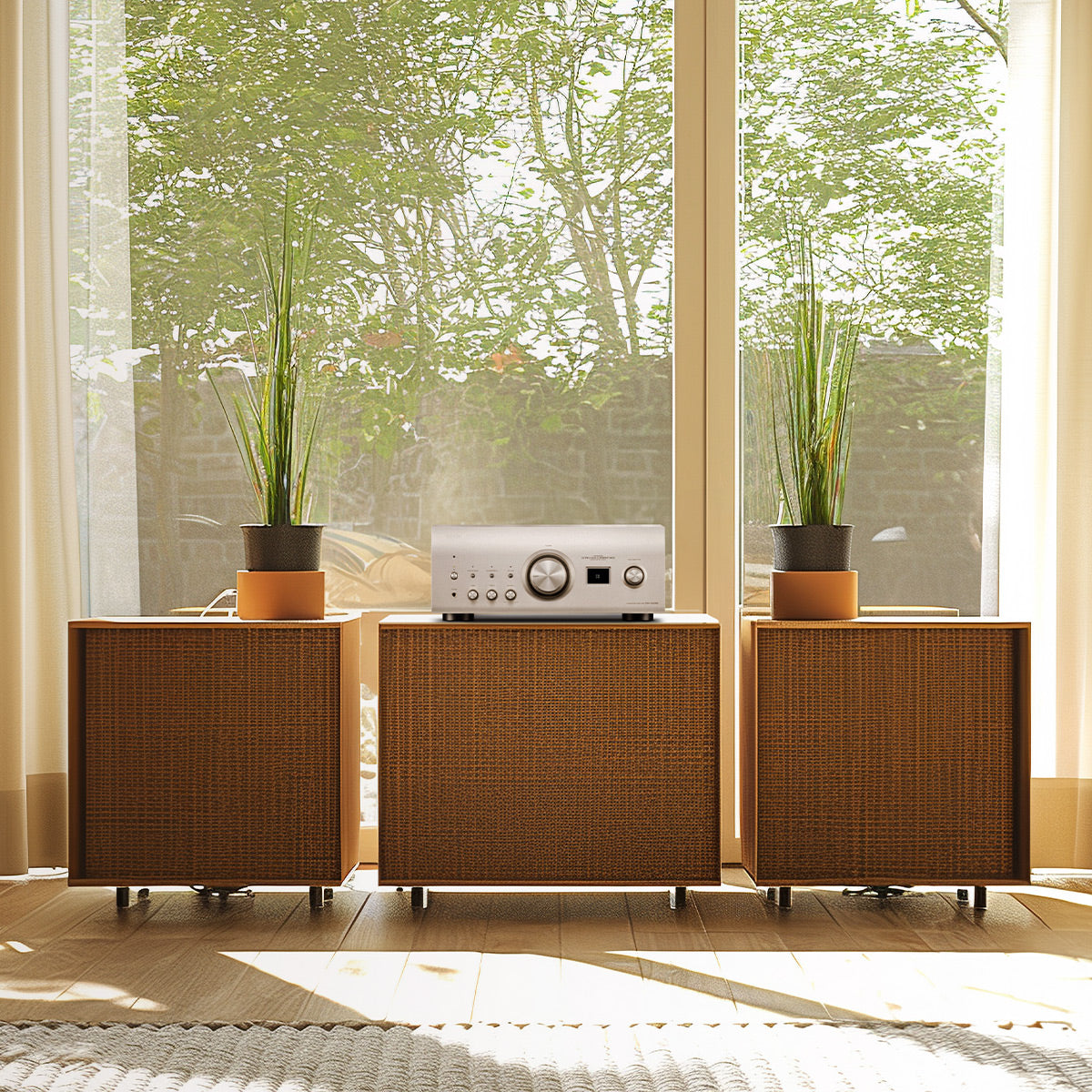 Denon PMA-3000NE Reference 2-Channel Integrated Amplifier (Silver)