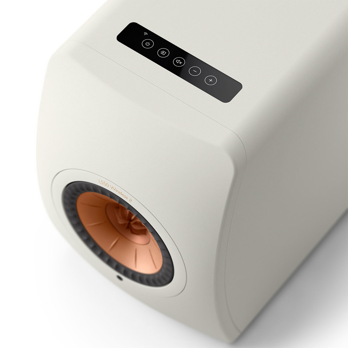 KEF LS50 Wireless II Music System - Pair (Mineral White)