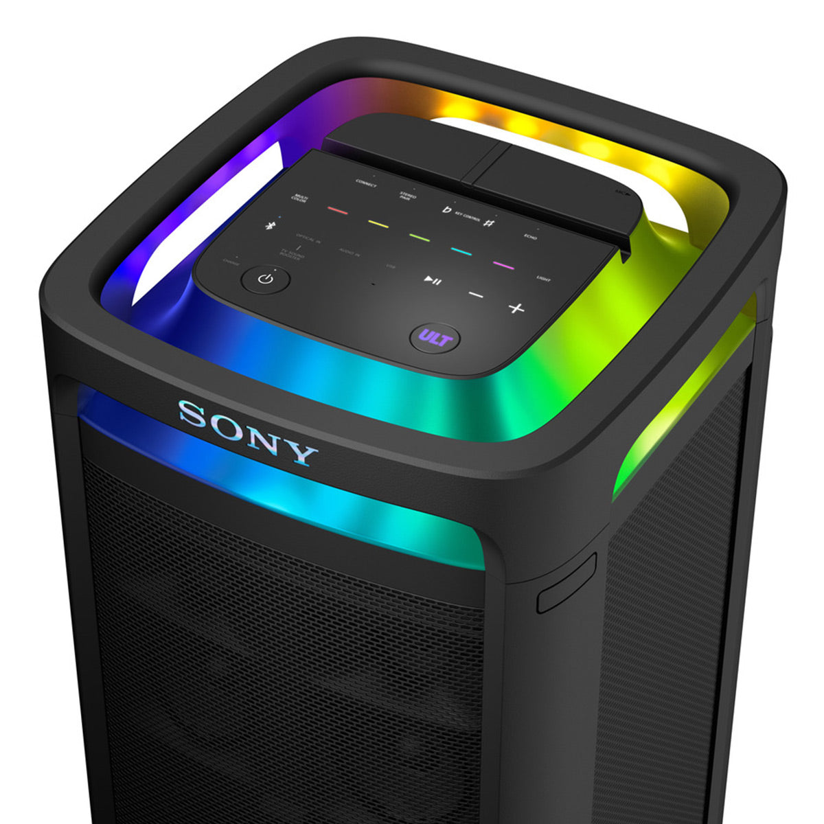 Sony ULT TOWER 9 Bluetooth Party Speaker Bundle with ULT Mic Wireless Microphones