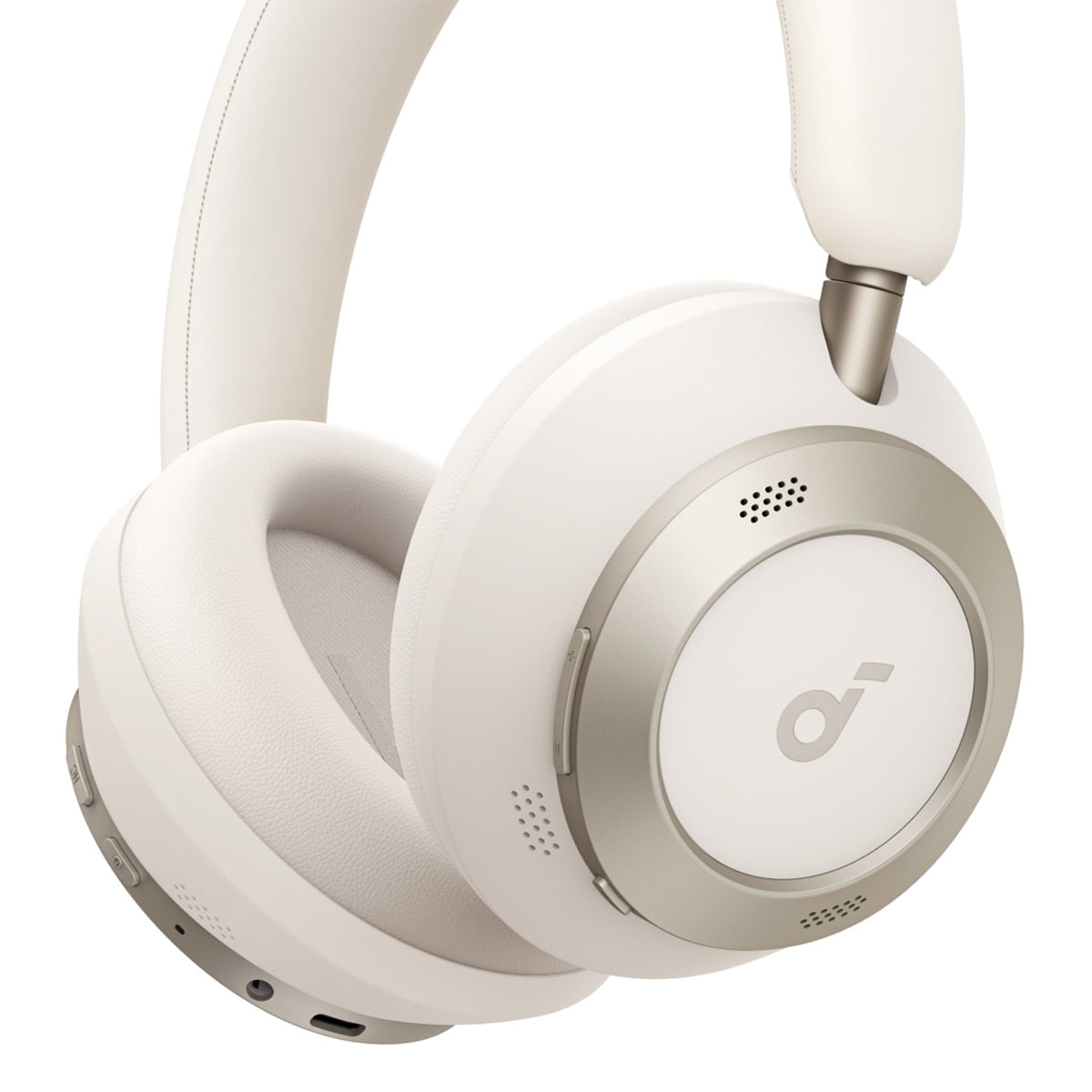 Soundcore Space One Pro Foldable Over-Ear Wireless Headphones (White)