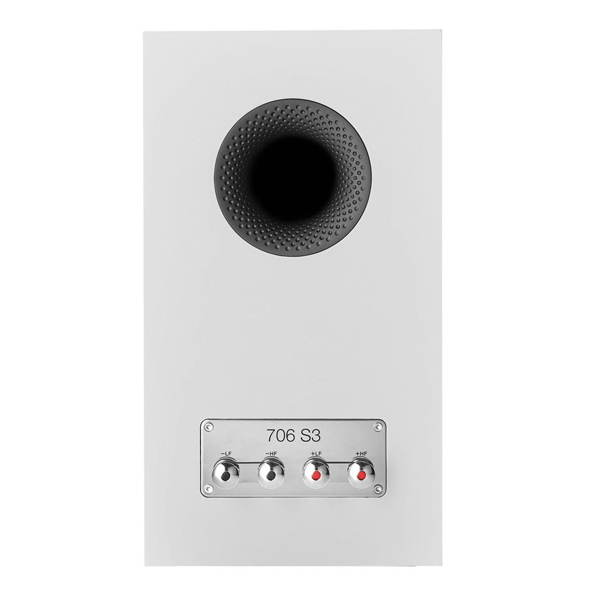 Bowers & Wilkins 706 S3 2-Way Bookshelf Speakers - Pair (Satin White)