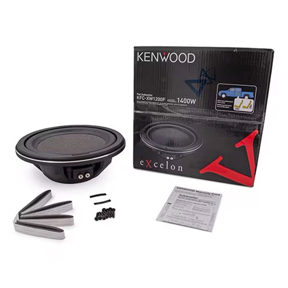 Kenwood KFC-XW1200F eXcelon 12" Slim Subwoofer