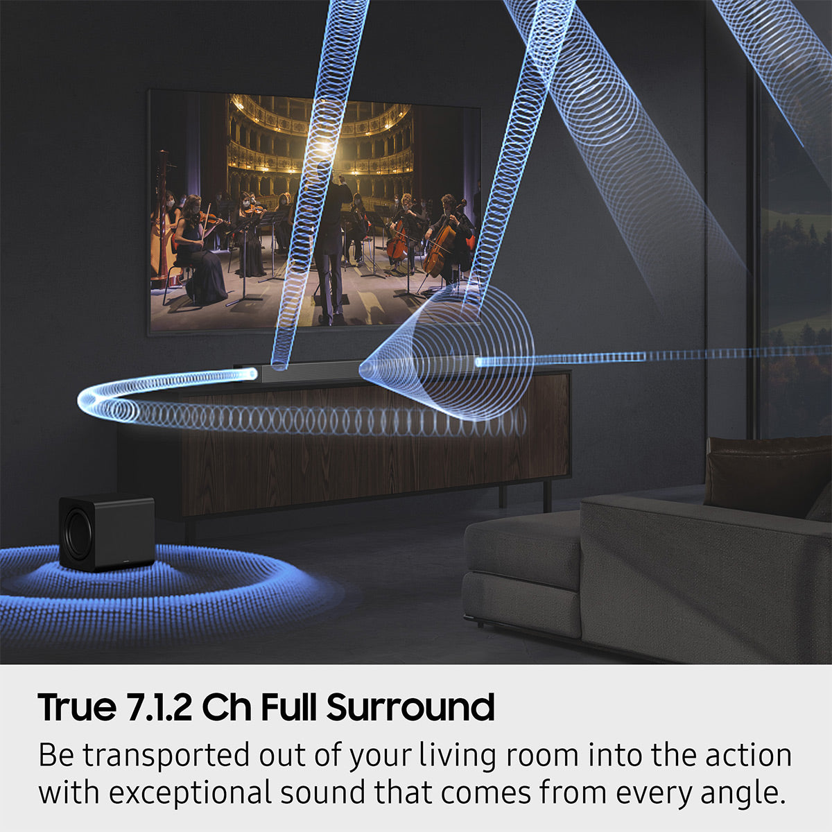 Samsung HW-Q990F 11.1.4 Channel Sound System