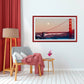 Deco TV Frames 55" Customizable Alloy Prismatic Frame for Samsung The Frame TV 2021-2024 (Candy Red)